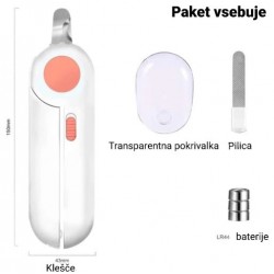 Klešče za kremplje - LED